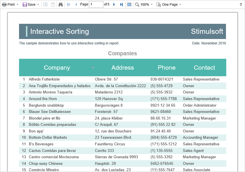 Stimulsoft Reports Documentation