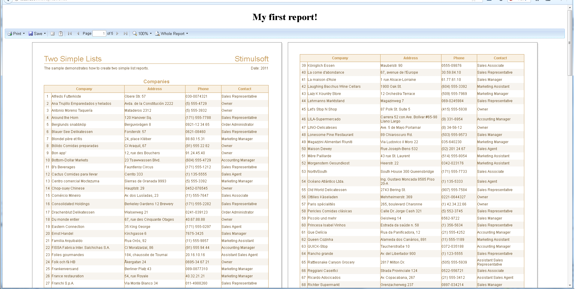 Stimulsoft Reports Documentation